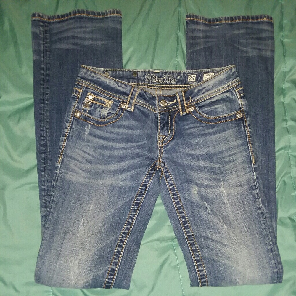 Miss me bootcut jeans size 25